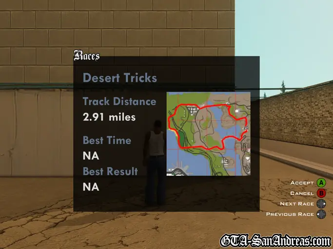 Desert Tricks - Screenshot 1