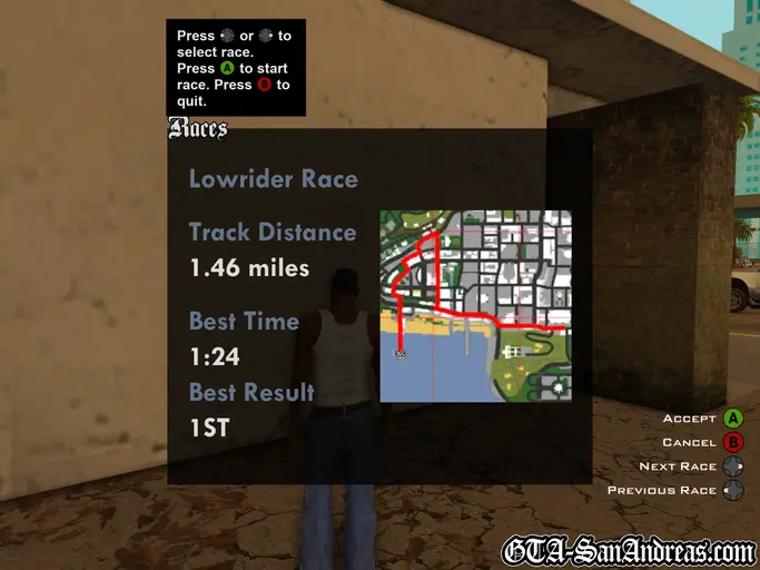 Lowrider Race - Screenshot 1