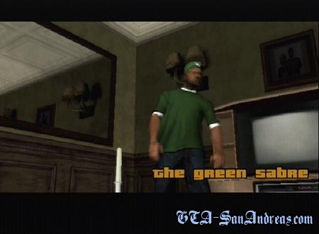 The Green Sabre - PS2 Screenshot 1